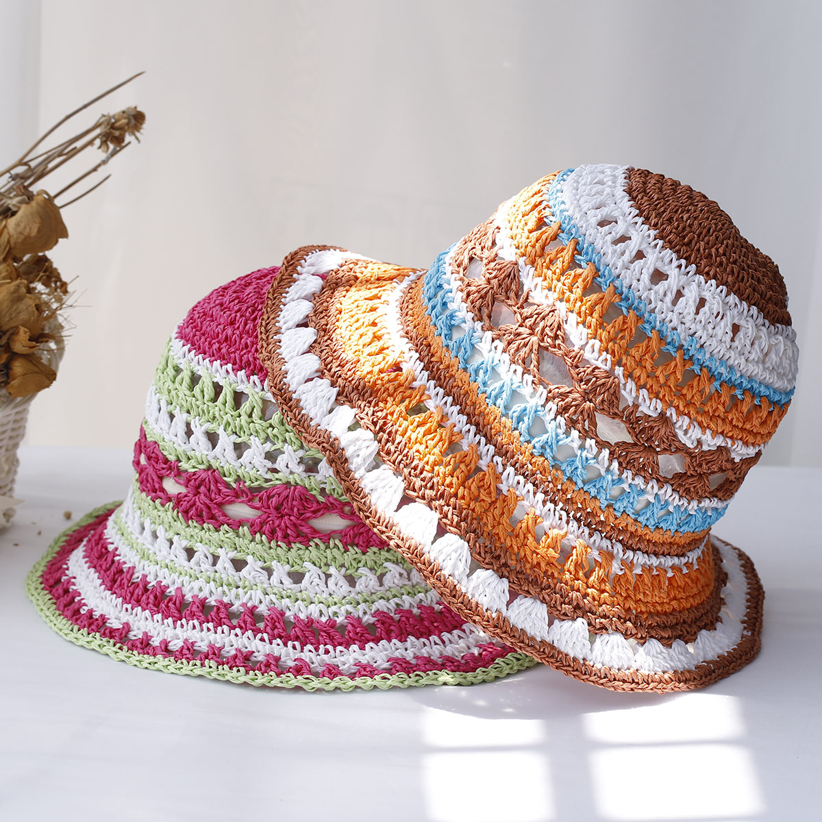 Шляпа Женская плетеная, Панамк – обзор и цена Bucket Hat Straw